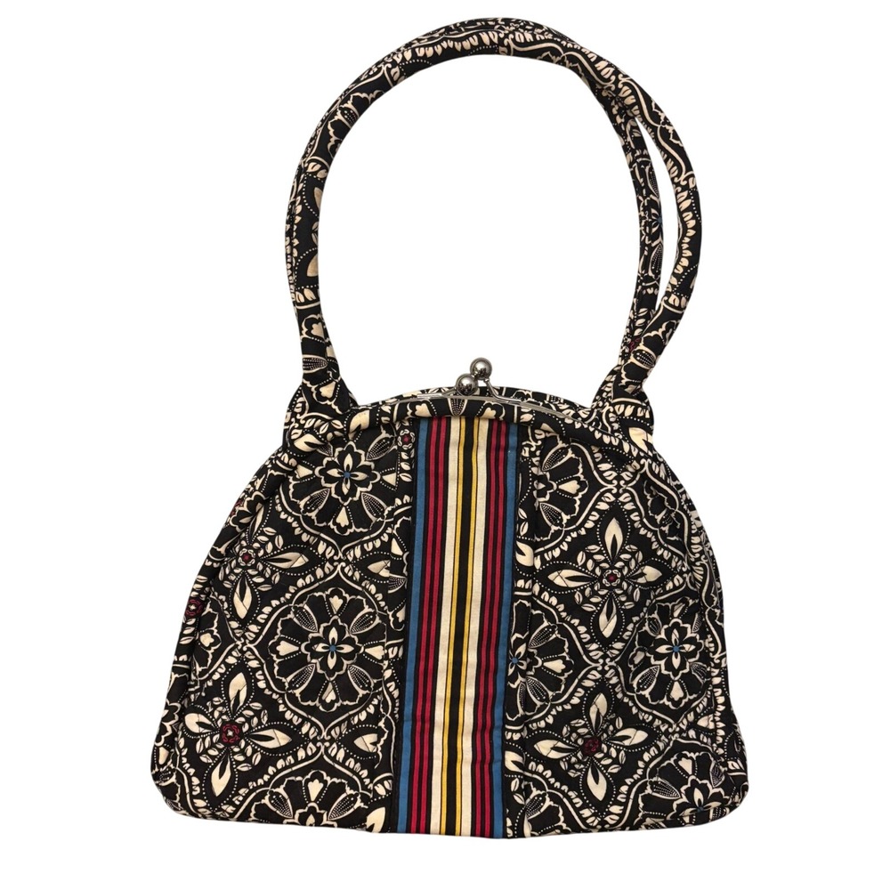 Vera Bradley | RETIRED! | Barcelona Print | Quilted | Kisslock | Handbag Purse